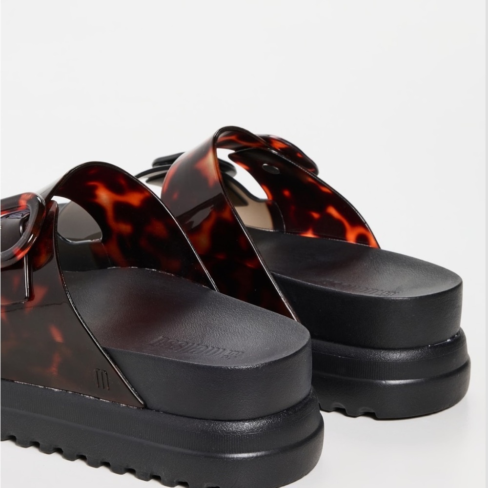 Melissa Black and Brown Platform Sandals - Picture 3 of 5
